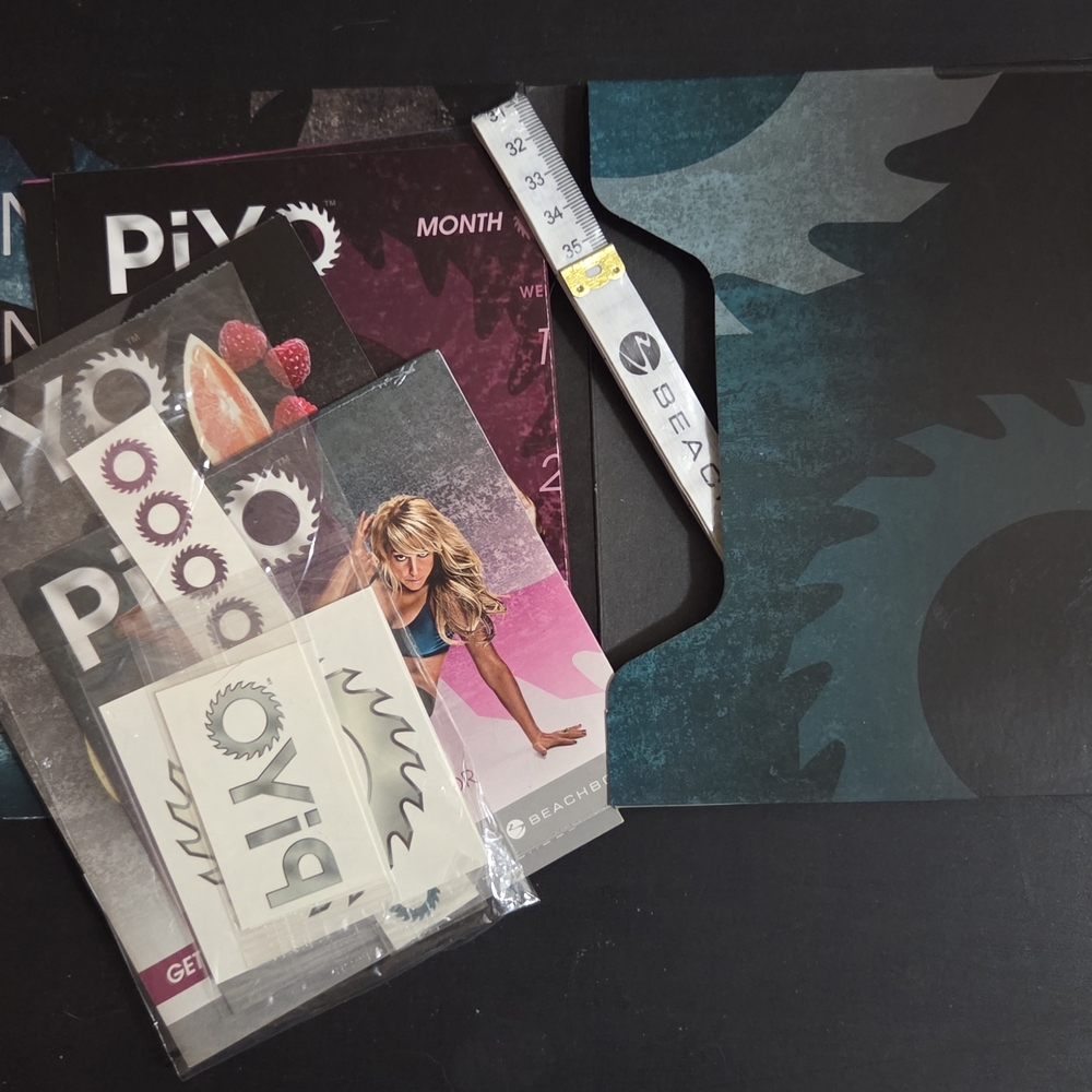 PiYo Workout DVDs With Booklets - Picture 2 of 2